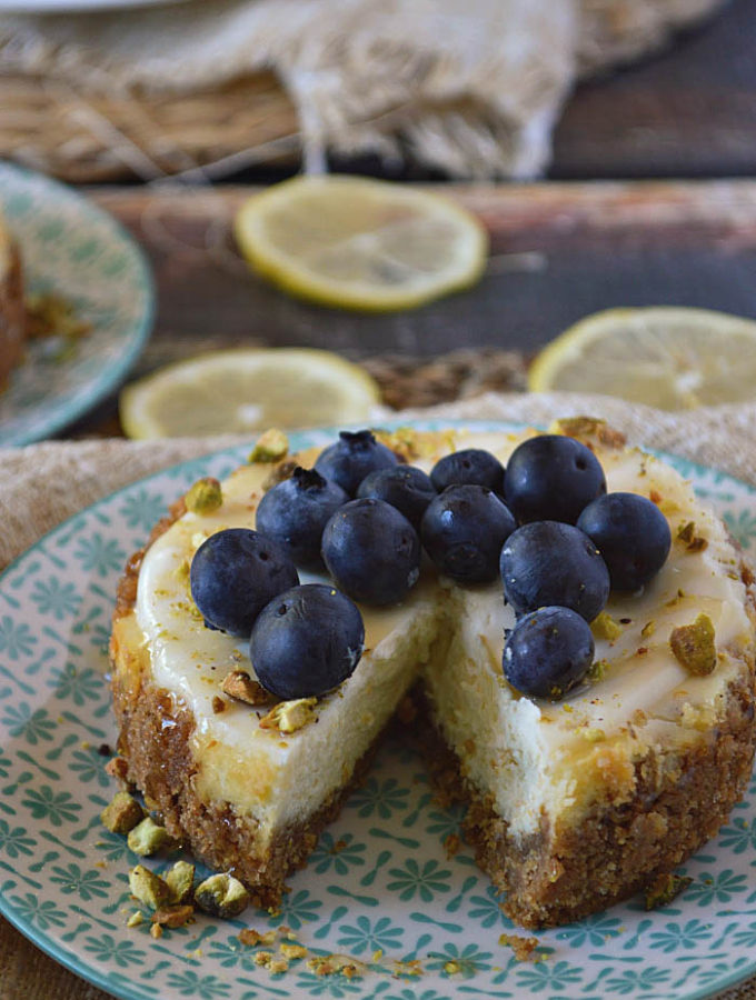 The best thing about these Gluten Free Lemon Ricotta Mini Cheesecakes is that you can enjoy one now and save the rest for later...if they last that long!